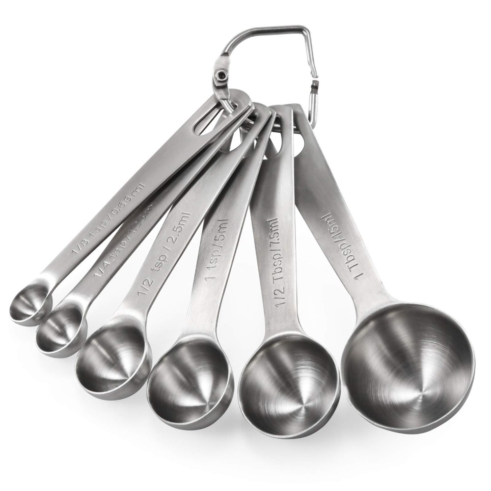 Home Cooking Cookbook - Cuillère à mesurer en acier inoxydable