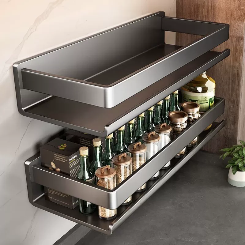 Home Cooking Recipes - Étagère multifonctionnelle pour condiments, organisateur de