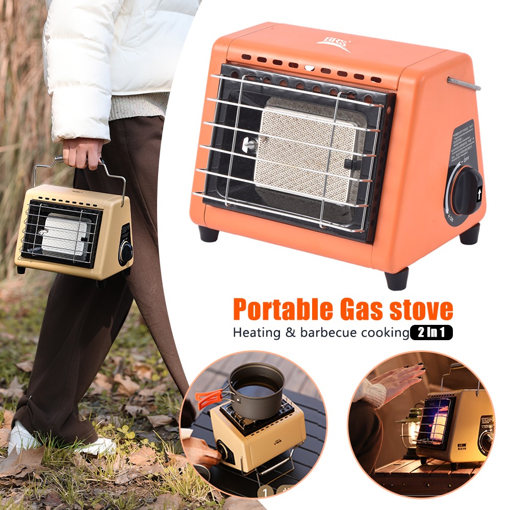 Home Cooking Heater - 1.5KW Portable cuisinière à gaz chauffage