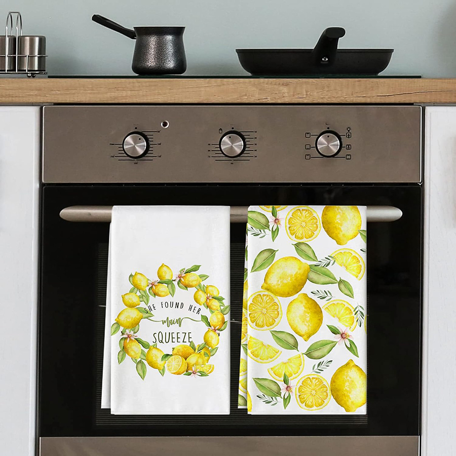 Lot de 2 serviettes de cuisine - Home Cooking Cookbook avis et prix