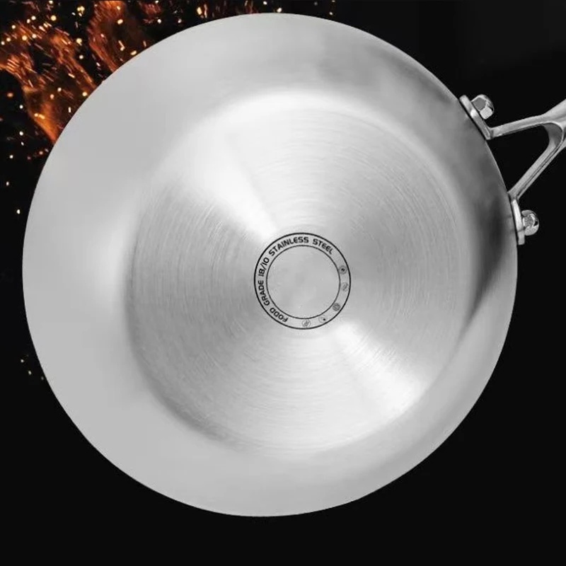 Poêle wok en acier inoxydable  - Home Cooking Gas avis et prix