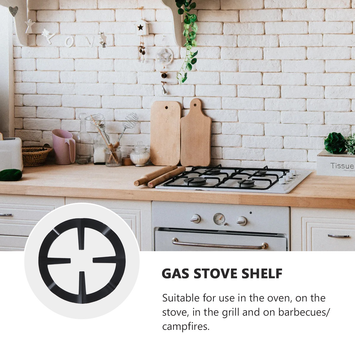 Support de cuisson pour poêle, - Home Cooking Gas avis et prix