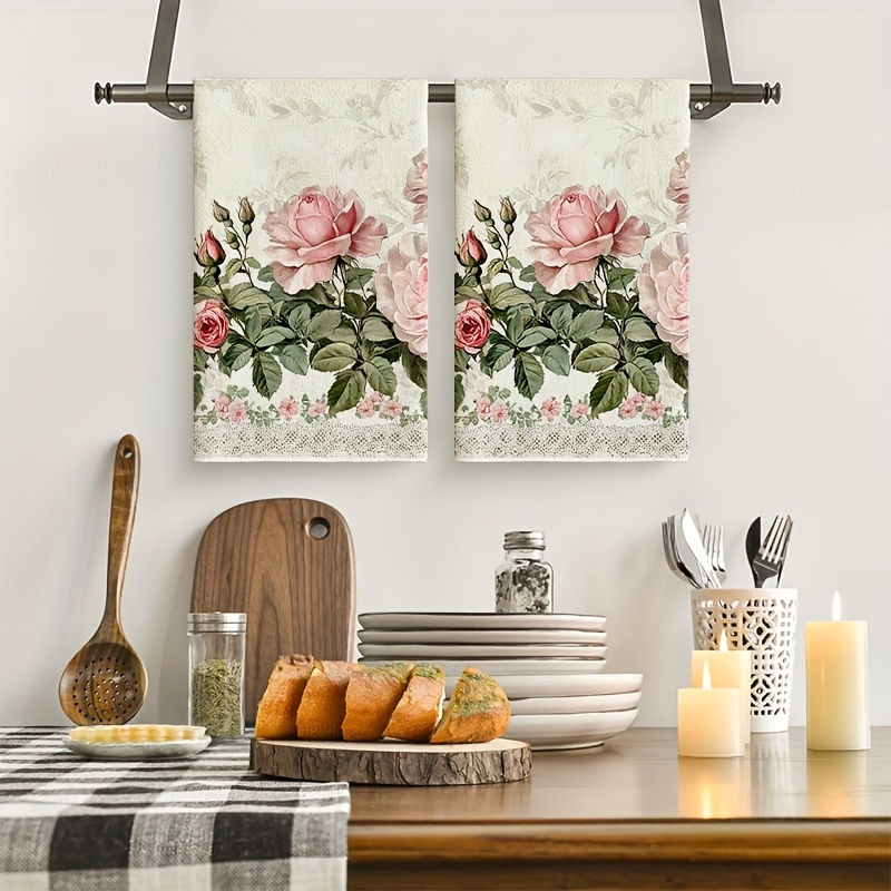 Lot de 2 serviettes de cuisine - Home Cooking Cookbook avis et prix