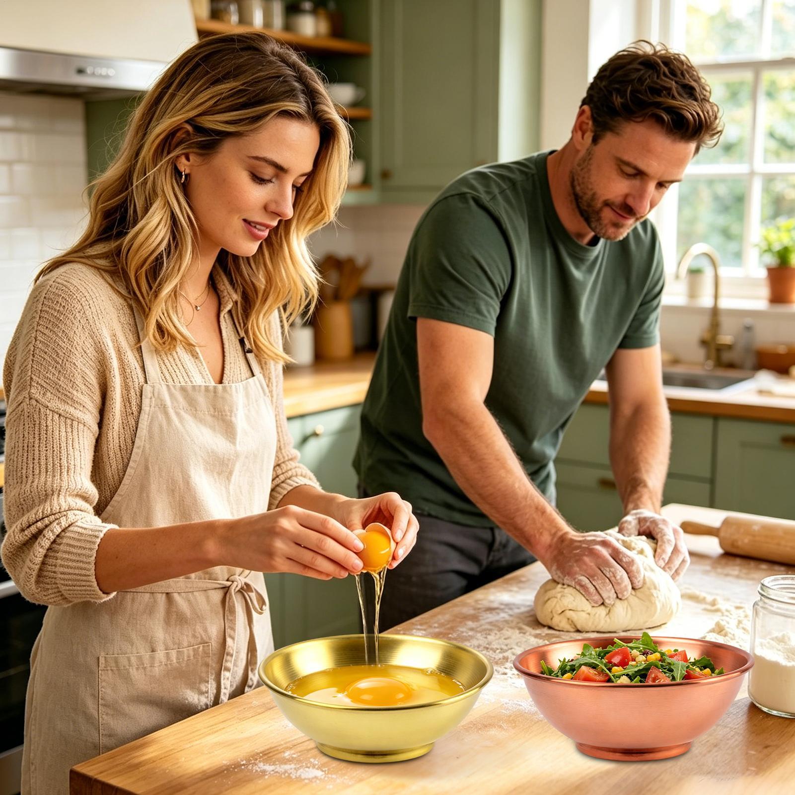 Grand bol en cuivre, récipient - Home Cooking Recipes avis et prix